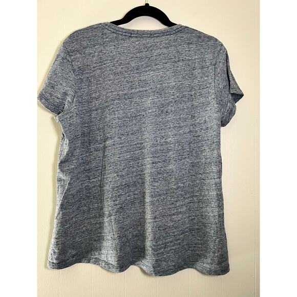 Marine Layer Size Large Crewneck Blue Short Sleeve - Picture 2 of 5